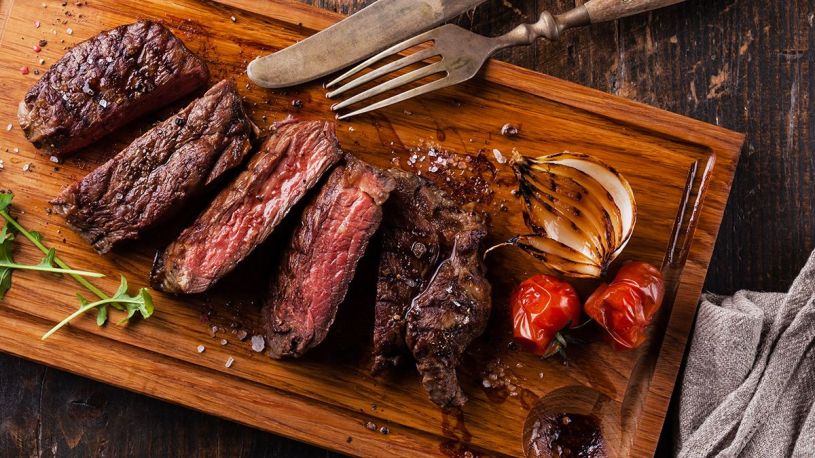 How do you cook beef according to the assortment?